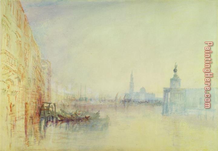 Joseph Mallord William Turner Venice - The Mouth of the Grand Canal